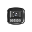 Cámara IP tipo bala de focal fija con enfoque fijo, doble luz, disuasión activa y entrada inteligente de 2 MP.