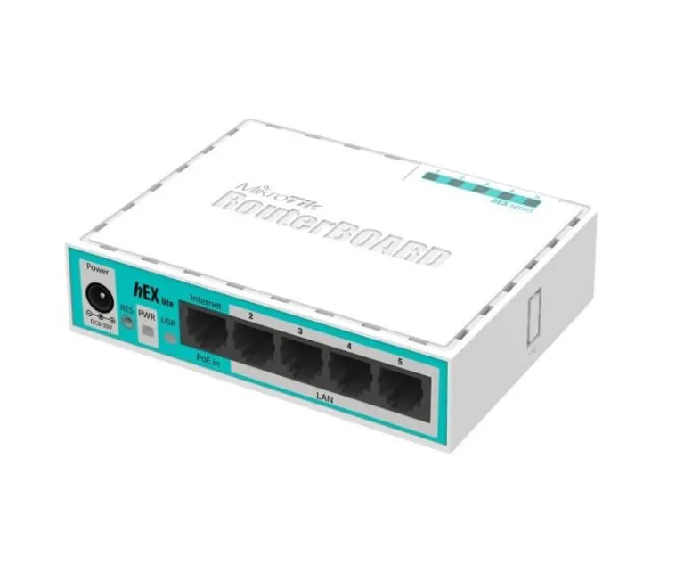 RouterBOARD MikroTik 5p 10/100Mbps
